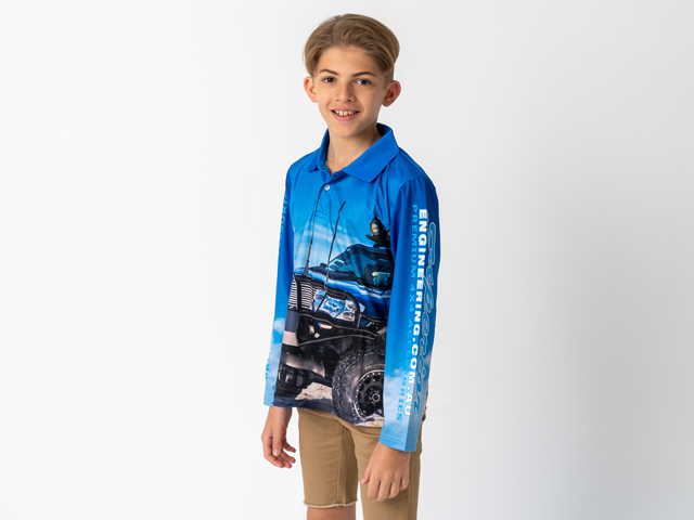 Superior Youth Sublimated Fishing Shirt Patrol (Each) - SUP-FISHSL-Y-PAT-XXX